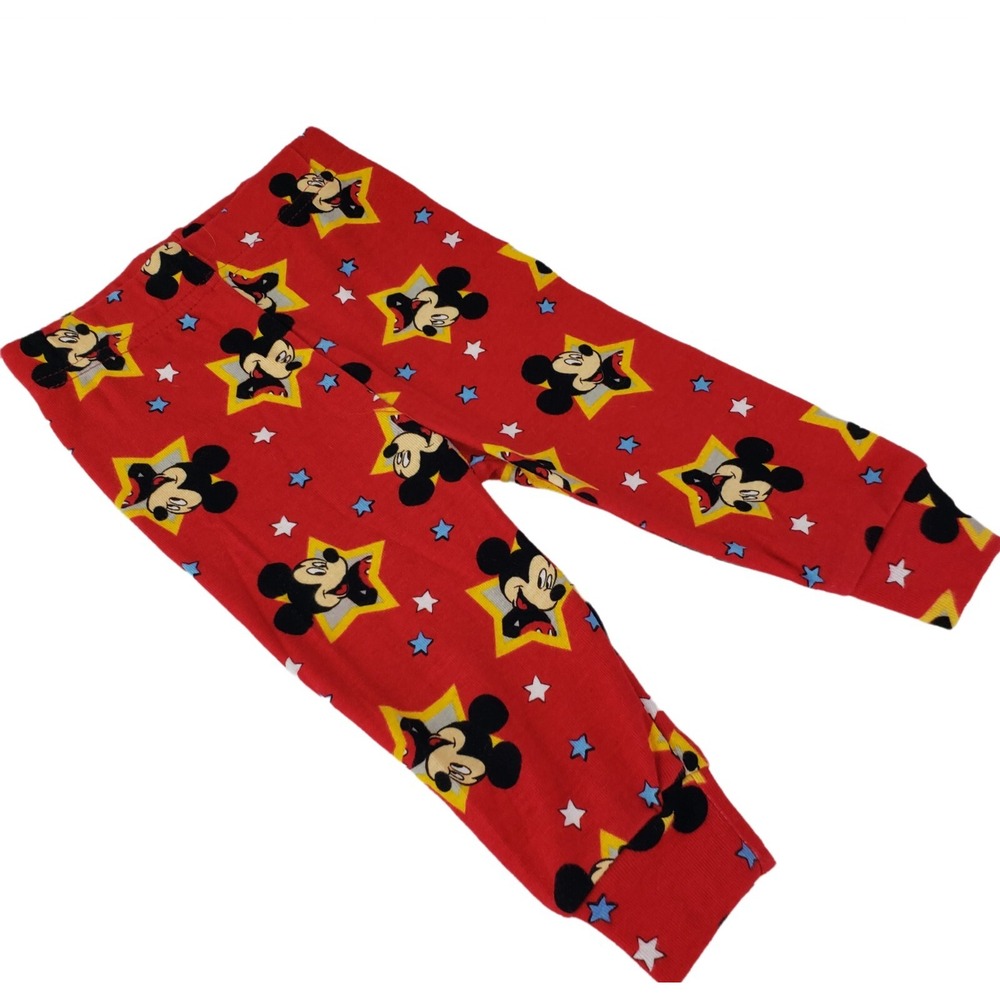 Disney Little Boys Toddler Mickey Mouse 2 Piece Pajama Set Size (6-9 Months) - Picture 3 of 11